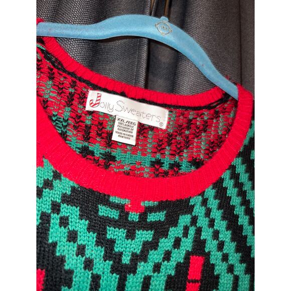 Ugly Christmas Sweater Xmas Size XXL llama - Picture 2 of 3